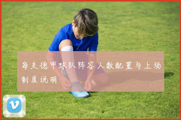 每支德甲球队阵容人数配置与上场制度说明